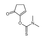 O-(5-oxocyclopenten-1-yl) N,N-dimethylcarbamothioate结构式