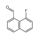 8-fluoronaphthalene-1-carbaldehyde结构式