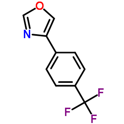 4-[4-三氟甲基苯基]恶唑结构式