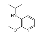 2-甲氧基-N-(1-甲基乙基)-3-吡啶胺结构式