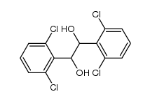 1,2-di-(2,6-dichlorophenyl)-1,2-ethanediol结构式