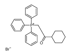 (2-cyclohexyl-2-oxoethyl)-triphenylphosphanium,bromide结构式