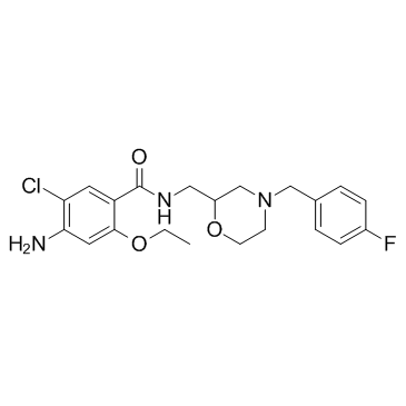 莫沙必利结构式