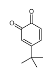 3,5-Cyclohexadiene-1,2-dione, 4-(1,1-dimethylethyl)-结构式