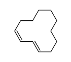 1,3-Cyclododecadiene, (E,Z)-结构式