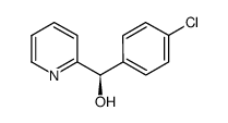 (R)-(4-氯苯基)吡啶-2-甲醇结构式