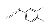 3,4-二氟苯异硫氰酸酯结构式