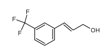 (E)-3-(3-trifluoromethylphenyl)prop-2-en-1-ol结构式