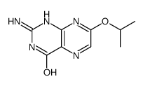 2-amino-7-propan-2-yloxy-1H-pteridin-4-one结构式
