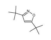 3,5-di(tert-butyl )isoxazole结构式