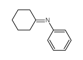 Benzenamine,N-cyclohexylidene-结构式