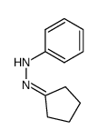 cyclopentanone phenylhydrazone结构式