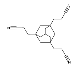1,3,5-tricyanoethyladamantane结构式