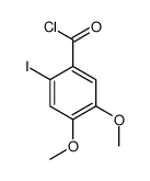2-iodo-4,5-dimethoxybenzoyl chloride结构式