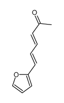 6-(2-Furyl)-3,5-hexadien-2-one结构式