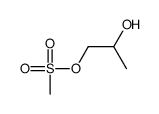 2-Hydroxy-1-propyl Methanesulfonate结构式
