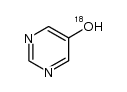 (18)O-5-hydroxypyrimidine结构式