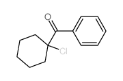 Methanone,(1-chlorocyclohexyl)phenyl-结构式