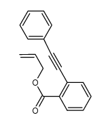 allyl 2-(phenylethynyl)benzoate结构式