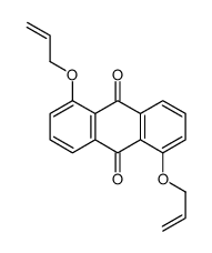 1,5-bis(prop-2-enoxy)anthracene-9,10-dione结构式