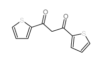 1,3-Propanedione,1,3-di-2-thienyl-结构式