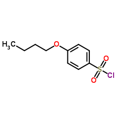 4-正丁氧基苯磺酰氯结构式