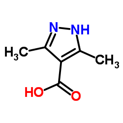 3,5-二甲基吡唑-4-甲酸结构式