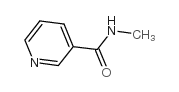 N-甲基烟酰胺结构式