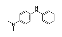 N,N-dimethyl-9H-carbazol-3-amine结构式