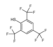 2,4,6-tris(trifluoromethyl)benzenethiol结构式