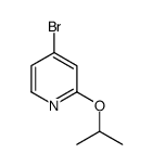 4-bromo-2-isopropoxypyridine结构式