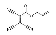 allyl tricyanoethylenecarboxylate结构式