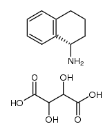 (S)-1-Amino-1,2,3,4-Tetrahydronaphthalene Tartarate结构式