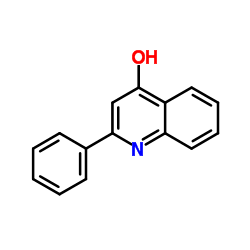 2-苯基喹啉-4-醇结构式