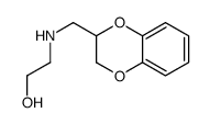 2-(2,3-dihydro-1,4-benzodioxin-3-ylmethylamino)ethanol结构式