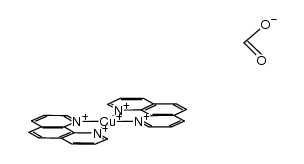 {(1,10-phenanthroline)2Cu}(formate)结构式