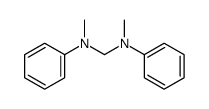 N,N'-dimethyl-N,N'-diphenylmethanediamine结构式