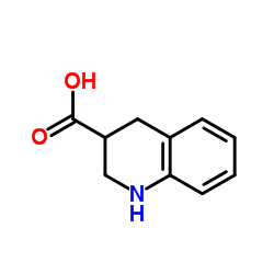 1,2,3,4-四氢喹啉-3-甲酸结构式