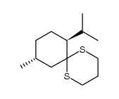 menthone trimethylenemercaptol结构式
