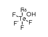 pentafluorotellurate(VI)结构式