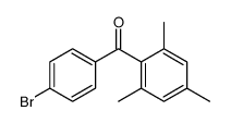 (4-bromophenyl)-(2,4,6-trimethylphenyl)methanone结构式