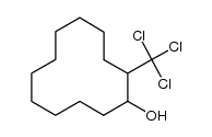2-trichloromethylcyclododecan-1-ol结构式