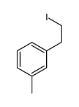 1-(2-iodoethyl)-3-methylbenzene结构式