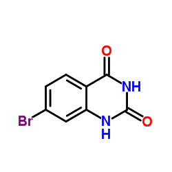7-溴喹唑啉-2.4(1H.3H)-二酮结构式