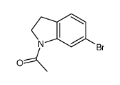 1-(6-bromo-2,3-dihydroindol-1-yl)ethanone结构式