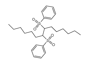 meso-7,8-bis benzenesulfonyl tetradecane结构式