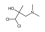 1,1-dichloro-3-(dimethylamino)-2-methylpropan-2-ol结构式