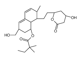 6'-HYDROXYMETHYL SIMVASTATIN结构式