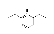 2,6-diethyl-pyridine-1-oxide结构式