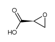 (S)-Oxirane-2-carboxylic acid结构式